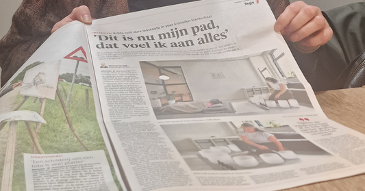 'Dit is nu mijn pad, dat voel ik aan alles'