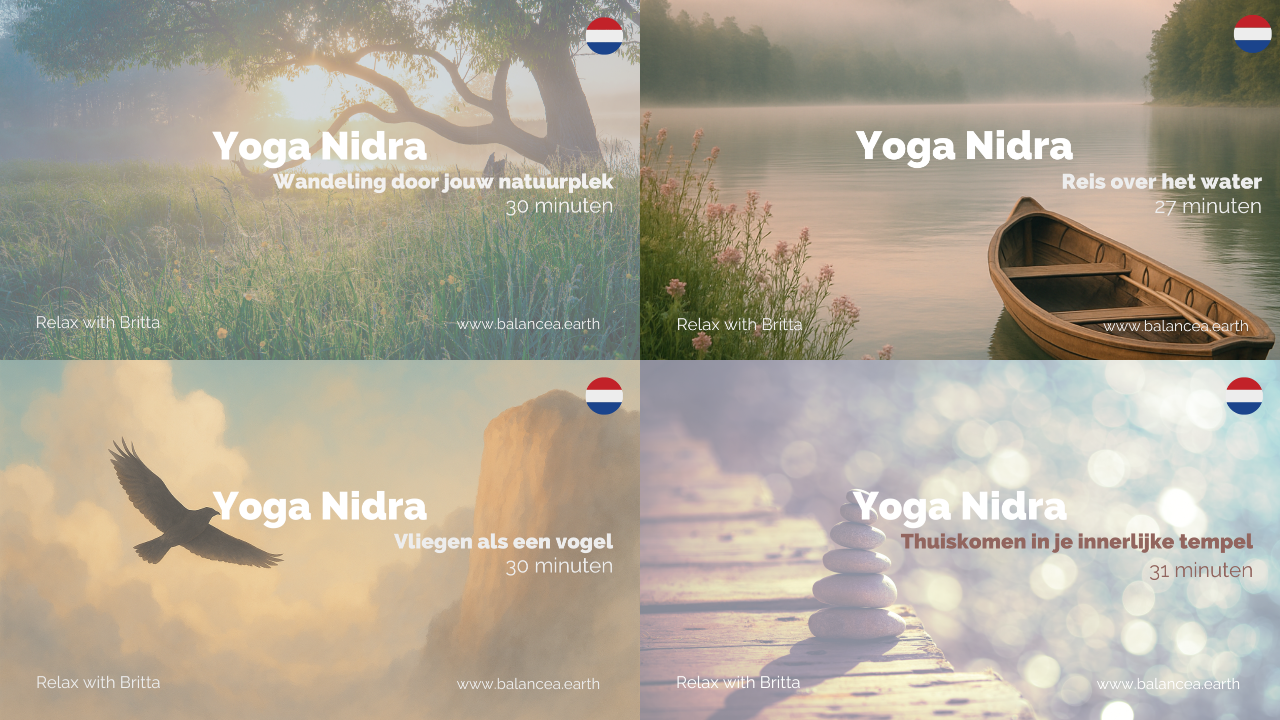 Yoga Nidra Audio Bundel - Met vier gloednieuwe reizen
